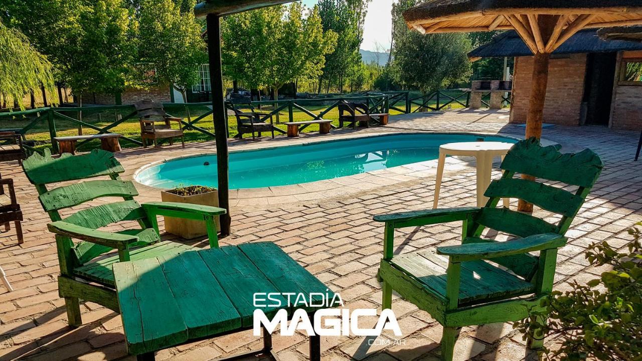 Вилла Cabanas En Rama Caida Сан-Рафаэль Экстерьер фото
